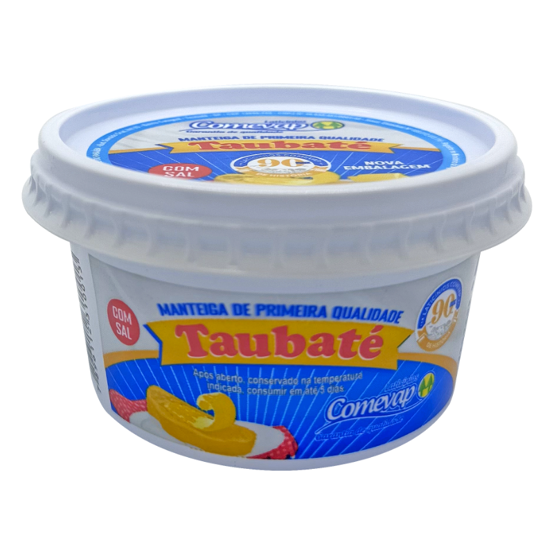 MANTEIGA TAUBATÉ 200G COM SAL