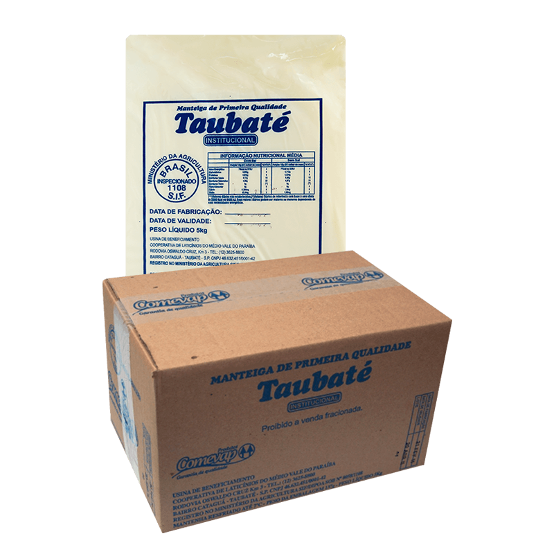 MANTEIGA TAUBATÉ 5000G COM SAL
